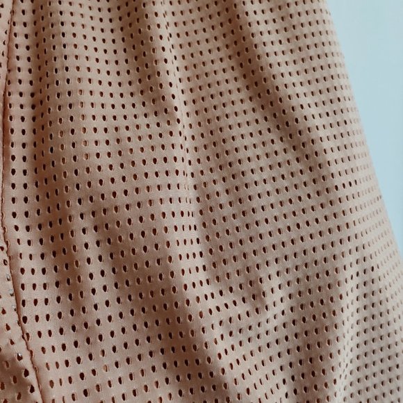 🤎 ACACIA Swimwear Mesh Backdoor Dress In Natural Size Petite/XS - Picture 7 of 7